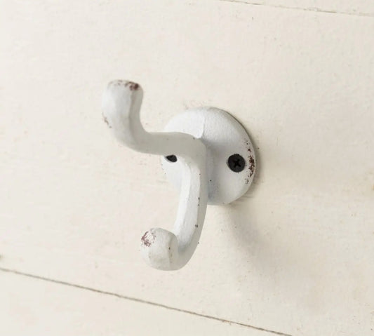 Antique White Wall Hook