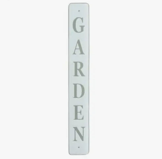 Metal Garden Wall Sign